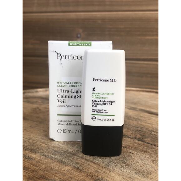 Perricone MD Ultra-Lightweight Calming SPF35 Veil - Exp 12/25 - Hypoallergenic - Picture 1 of 6